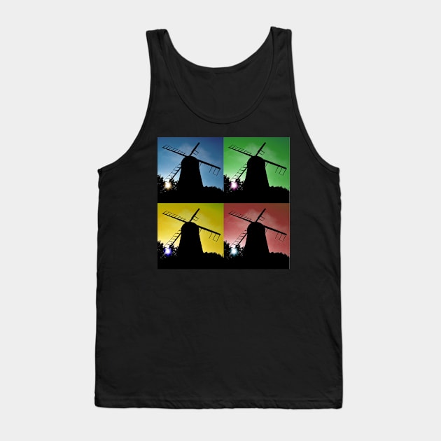 Windmill Silhouettes Tank Top by axp7884